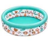 Bestway Piscina Hinchable Infantil 3 Aros Coral 102x25 cm +2 Años Jardin 51008