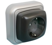 Electro Dh Base Schuko con Toma de Tierra 36.480/B/PG 8430552140084 - 16A/250V