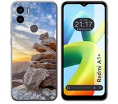 Funda Silicona para Xiaomi Redmi A1 Plus diseño Sunset Dibujos