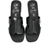 Shoes Sandalias Planas marca Oh! My Sandals para mujer en color negro