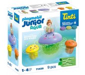 Playmobil junior tinti: familia de medusas de colores