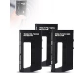 Detector de metales para tuberías de alambre, escáner multifunción de alta sensibilidad con alerta ajustable y potencia para tuberías, escáner multifunción de pared con alerta para tuberías, detector de metales para tuberías (1 unidad)