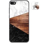 Tumundosmartphone Funda Gel Tpu para Alcatel 1V 2019 diseño Mármol 11 Dibujos