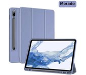 For Samsung Galaxy Tab Case For Tab S8 Ultra 14.6 S8 Plus S7 Plus S7 FE 12.4 S7 S8 11 S6 Lite 10.4 With Pen Slot Tablet Cover