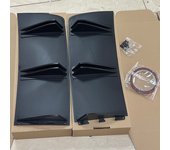 Universal Car Rear Bumper Spoiler Lip Wing Trim Protection Anti-crash Diffuser Side Skirt Wrap Angle Splitter Split assembly