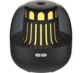 Humidificador de Aire Aromaterapia USB 200ML Ultrasonic Atomización Evaporador de Vapor Espray de Aceite Esencial 7 Colores de Luz Silencioso Accesorios Electrónicos