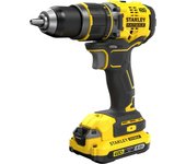 Stanley Taladro Percutor BRUSHLESS V20 18V 80Nm con 2 baterías Li-Ion 2Ah