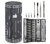 128 in 1 Precision Screwdriver Kit with Magnetic Flexible Shaft Professional Repair Tool for PC iPhone Watch Camera Glasses