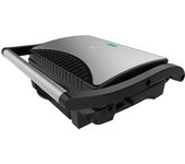 Parrilla Eléctrica Cecotec Rock’nGrill Dark 1000W – Revestimiento de Piedra, Placa Flotante, Libre de PFOA y PTFE