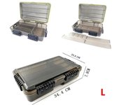 Large-Capacity Waterproof Fishing Tackle Box Fishing Accessories Tool Storage Box Fish Hook Fake Bait Storage Box Fishing Suppli