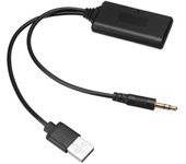 High Quality Universal Car 5V bluetooth Module Adapter Stereo Cable AUX-IN 3.5MM Jack Wireless Radio Adapter Aux USB