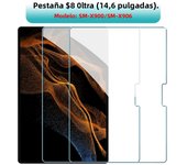 2PCS Tempered Glass Screen Protector for Samsung Galaxy Tab A9 S7 Fe S9 Fe+ Plus 12.4 S8 S10 Ultra S6 Lite A8 Tablet Film