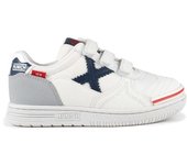 Zapatillas Munich G-3 Kid Vco Niño Blanco