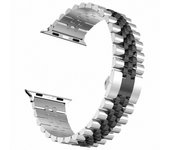 For iWatch Ultra 2 49mm 45mm 44mm 42mm 41mm 40mm 38mm Stainless Steel Metal Watch Strap For Apple Watch Series 9/8/7/6/5/4/3/SE