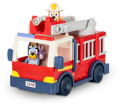 Camion de bomberos Bluey.Incluye figura de Bingo y de Bluey con accesorios. (Famosa BLY68000)