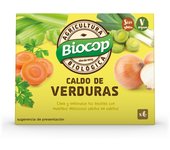 Biocop Caldo Veg. Cubitos C/Sal 6Uds 11G