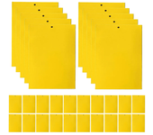 30/50/100 Pcs Sticky Traps Double Sided 8x6/8x4 Inch Sticky Gnat Traps Killer for Flying Plant Insect Like White Flies Aphids