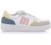 Zapatillas deportivas mujer MUSTANG 60724 C57275 DEPORTIVO CORDON BLANCO/AZUL 34419 25V