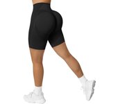 Pantalones cortos de entrenamiento push-up ajustados a la cadera y de cintura alta