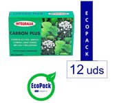 Integralia EcoPack 12 Carbón Plus  - Suplemento Alimenticio para el Cuidado Digestivo - 60 Cápsulas
