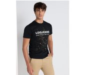 LOIS JEANS - Camiseta grafica Pintura manga corta