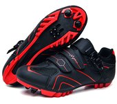 Mountain Bike Shoes Mens Cycling Shoes Quick Ratchet Buckle Compatible with SPD System Pedal for Indoor Outdoor Women MTB Shoes