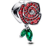 Pandora Charm Rosa Floreciendo Brillante 793201C02 , para Mujer
