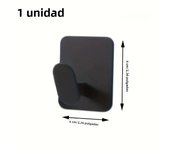 Stainless Steel Adhesive Wall Hooks Easy Install Space-Saving Rust-Resistant Towel Coat Hooks for Hanging Clothes Hats Robes