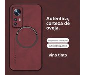 Cases For Xiaomi Mi 14 13 13T 12 11 9 Lite 12T 11T 9T Poco F3 F4 F5 Pro Sheepskin Vintage Magnetic Leather Soft Phone Case Cover