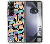 Funda Silicona Antigolpes para Samsung Galaxy Z Fold 5 5G diseño Dulces 02 Dibujos