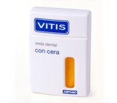 VITIS CERA DENTAL CON CERA 50M LIMPIEZA COMODA Y FACIL DESLIZAMIENTO