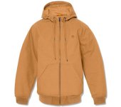 Chaqueta Bomber con Capucha Insulated Canvas, Marca Timberland, Color Tierra, Variedad de Tallas, Para Hombre