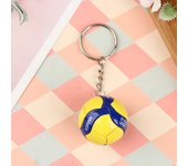 PVC Volleyball Keychain Ornaments Business Volleyball Gifts Beach Ball Sport Key Chain