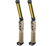 Portable Fold LED Flashlight Strong Magnet COB Working Light Type C Rechargeable Emergency Floodlight Outdoor Camping Lantern