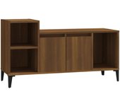 vidaXL Mueble para TV madera contrachapada 100x35x55 cm, Mueble de Salon, Mueble TV, Mueble TV salon, Mesa de TV, Mueble tele