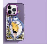 Anime Totoro Phone Case for Apple iPhone 13 Pro Max 12 11 Pro plus Matte Shockproof