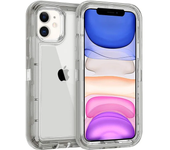 3IN1 Heavy Duty Hard Otter Case Box for IPhone 15 Pro Max 14 13 11 X XR XSMAX SE 6 7 8Plus Transparent Shockproof Armor Cases