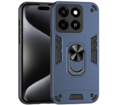 Heavy Duty Armor Car Holder Case for ZTE Blade A35 A55 Blade A54 A34 ZTE Axon 60 Lite Metal Ring Stand Camera Protect Cover