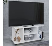 TV de madera lowboard ruedas mueble TV mesa consola muebles enrollables mesa TV Findalo TV de madera lowboard ruedas mueble TV mesa consola muebles enrollables mesa TV Findalo