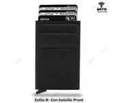 Rfid Automatic Pop Up Credit Card Holder Mini Minimalist Slim Wallets Metal Cardholer Aluminium Case Wallet Men Carteras Choice