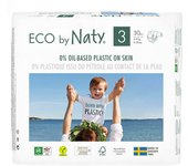 Pañales Naty Talla 3 Talla Midi: 4-9 Kg, 50 pañales ecológicos y biodegradables