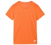 Camiseta naranja 4F naranja mujer