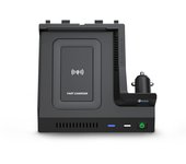 For Mercedes Benz W205 AMG C43 C63 AMG GLC43 GLC63 X253 C Class GLC 10W car wireless charger  phone charger charging case