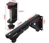 1 Pieces Foldable Stand Desktop Extension Board Punch-free Support Board Bracket Keyboard Hand Rest Artifact Computer Desk