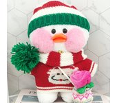 Duck Cute Stuffed Animal Mini Plush Toy Very Suitable As a Best Gift for Children Lovely Decoration Can be DIY or Christmas