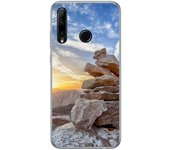 Tumundosmartphone Funda Gel Tpu para Huawei Honor 20 Lite diseño Sunset Dibujos