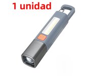 1-10PCS Super Bright LED Flashlight XPE Torch Light With Hook Camping Light USB Rechargeable Zoomable Waterproof Flashlight