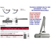 Telesco cierres delta 1800 estandar-blanco as1859s.bl