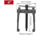 3" 4" 2 Jaw Car Bearing Puller Adjustable Two Claw Pilot Remover Hand Repair Tool Industrial Gear Bearing Dismantle Puller