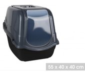 C.A - Transportín de Plástico para Mascotas Pequeñas, Portátil y Transpirable, Medidas 45 * 30 * 30CM, Ideal para Perros y Gatos